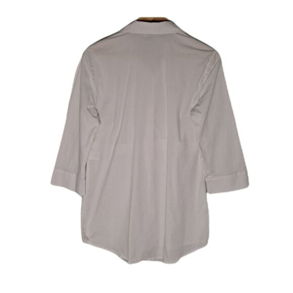 Anne Klein Collared Button Front Tunic - Picture 2 of 6